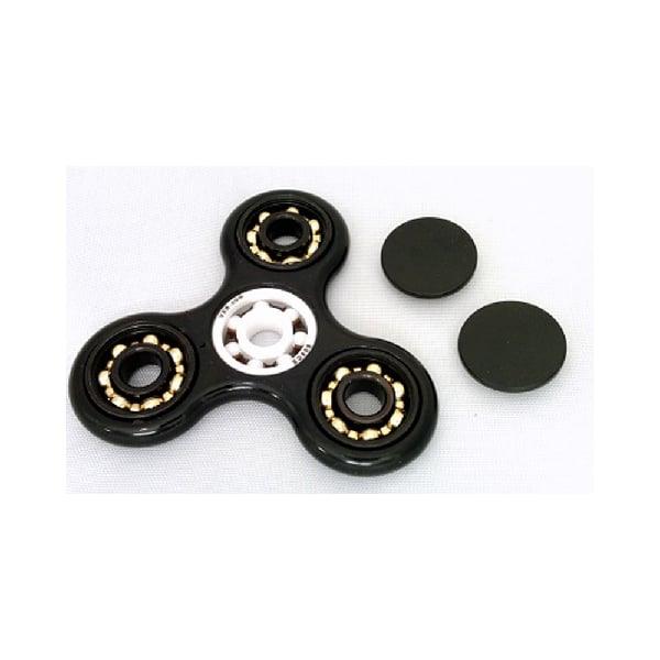 Fidget Hand Spinner Toy : Center full Ceramic ZrO2 Bearing : 3 outer Bronze Bearings 42Q - VXB Ball Bearings