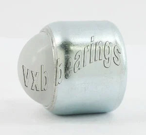 Flange Fit Mounting 3/4 Inch Nylon Ball Transfer Unit Mounted Bearings - VXB Ball Bearings