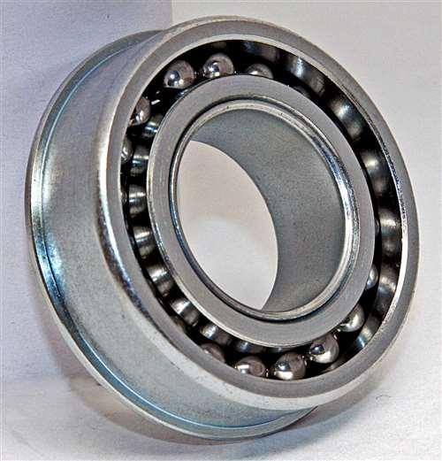 Flanged Bearing 8x12x2.5 Stainless Steel Open Miniature - VXB Ball Bearings