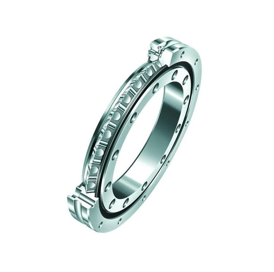 Four-Point Contact Ball Slewing Ring Crossed Roller Bearing, Without Gear Teeth Lamellar seals on both sides - VXB Ball Bearings