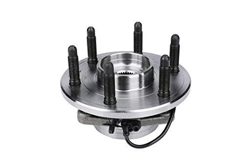 Front Wheel Hub Bearing Assembly Compatible with Chevy, Cadillac and GMC 4WD - Escalade, Avalanche, Silverado 1500, Suburban, Tahoe, Sierra, Yukon - Replaces 515096, 930-611, 10393171, 22841381 - VXB Ball Bearings