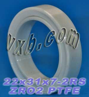Full Ceramic Sealed Bearing 22x31x7 ZrO2 - VXB Ball Bearings