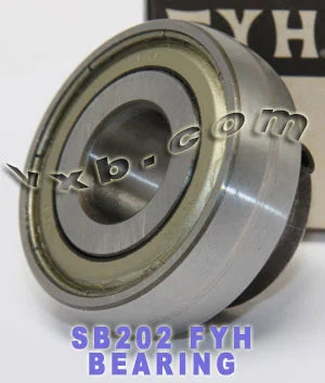 FYH Bearing 15mm Bore SB202 Axle Insert Ball Mounted Bearings - VXB Ball Bearings