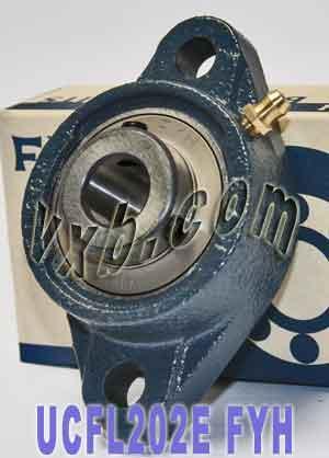 FYH Bearing 15mm UCFL202E Flanged Mounted Bearings - VXB Ball Bearings