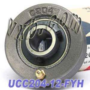 FYH Bearing UCC204-12 3/4 Cartridge Mounted Bearings - VXB Ball Bearings