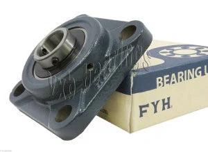 FYH Bearing UCF215 75mm Square Flanged Mounted Bearings - VXB Ball Bearings
