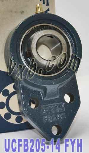 FYH Bearing UCFB205-14 7/8 Three bolt Flanged Mounted Bearings - VXB Ball Bearings