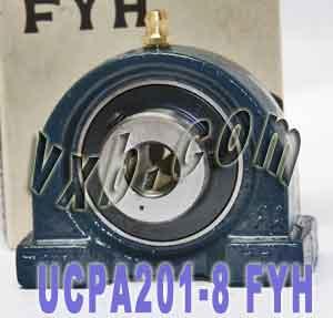 FYH Bearing UCPA201-8 1/2 Pillow Block Mounted Bearings - VXB Ball Bearings