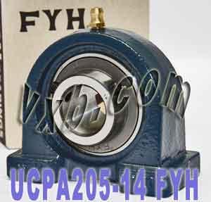 FYH Bearing UCPA205-14 7/8 Pillow Block Mounted Bearings - VXB Ball Bearings