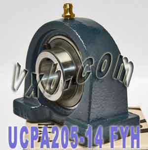FYH Bearing UCPA205-14 7/8 Pillow Block Mounted Bearings - VXB Ball Bearings