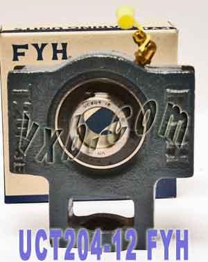 FYH Bearing UCT204-12 3/4 Take Up Mounted Bearings - VXB Ball Bearings