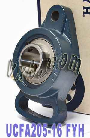 FYH UCFA205-16 1 Adjustable oval 2 bolt Flanged Mounted Bearings - VXB Ball Bearings