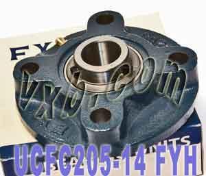 FYH UCFC-205-14 7/8 Round Flanged Bearing Mounted Bearings - VXB Ball Bearings