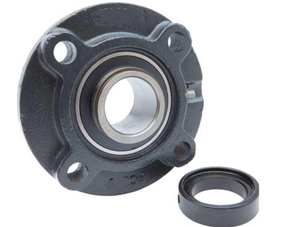HCFC211 Flange Cartridge Bearing Unit 55mm Bore Mounted Bearing with Eccentric Collar lock - VXB Ball Bearings