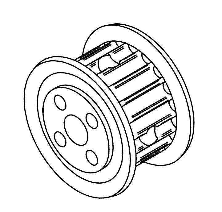 high torque timing pulley 3GT - VXB Ball Bearings
