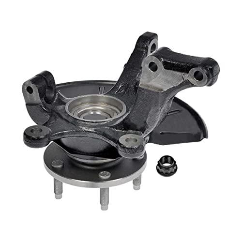 KN798406PR Front Steering Knuckles & Wheel Bearing Hub Assembly 5 Lugs Pair 2 Driver and Passenger Side Replacement for 2005-2012 Ford Escape 2005-2011 Mercury Mariner 2005 Mazda Tribute FWD - VXB Ball Bearings
