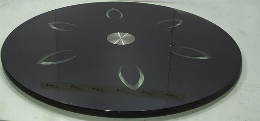 Lazy PT136 Heavy Duty Round Table Dining Glass Restaurant Lazy Susan Turntable for 8~10Feet 1600mm - VXB Ball Bearings