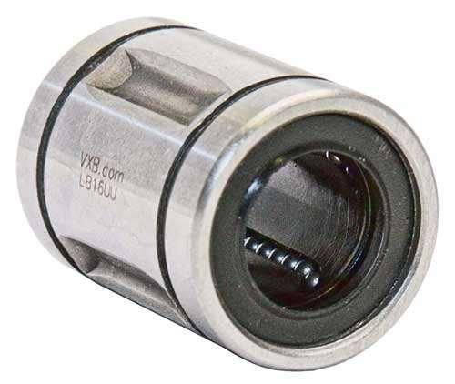 LB16UU 16mm Ball Bushing 16x28x37 Linear Motion Bearings - VXB Ball Bearings