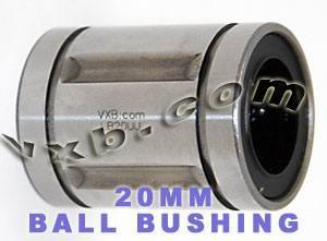 LB20UU 20mm Ball Bushing 20x32x42 Linear Motion Bearings - VXB Ball Bearings