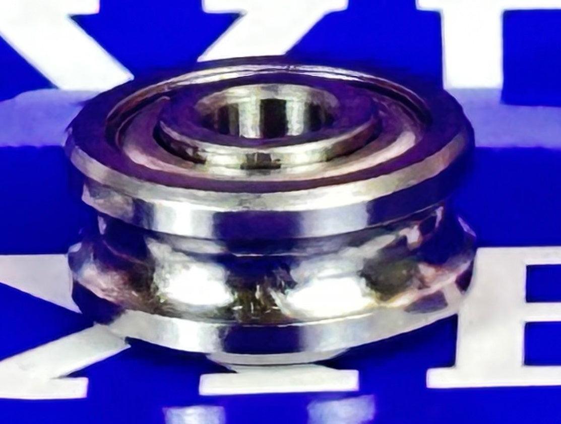 LFR50/5-4KDD 5mm ID x 4mm U Groove Track Roller Bearing Track Bearings - VXB Ball Bearings