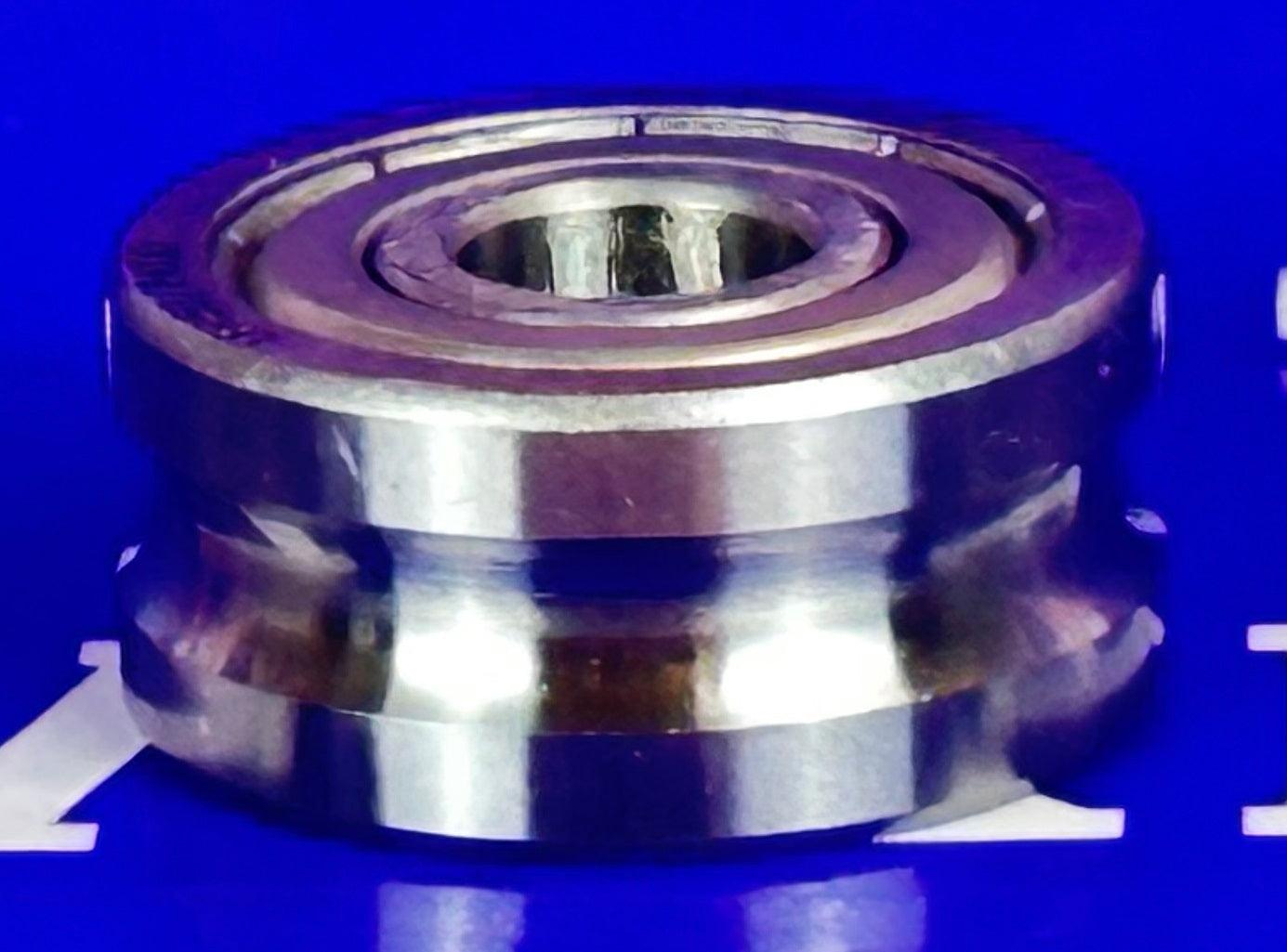 LFR50/8KDD 8mm ID x 6mm U Groove Track Roller Bearing Track Bearings - VXB Ball Bearings