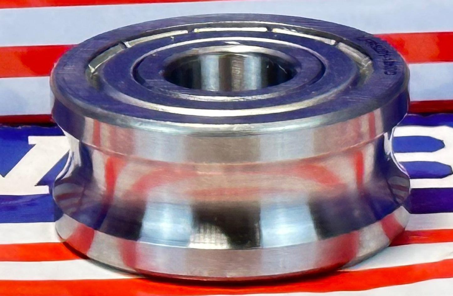 LFR5201-12KDD 12mm ID x 35mm U Groove Track Roller Bearing Track - VXB Ball Bearings