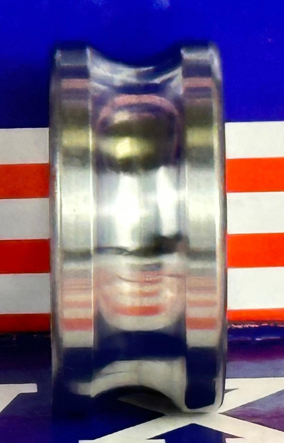 LFR5201-12NPP 12mm ID x 35mm U Groove Track Roller Bearing Track - VXB Ball Bearings