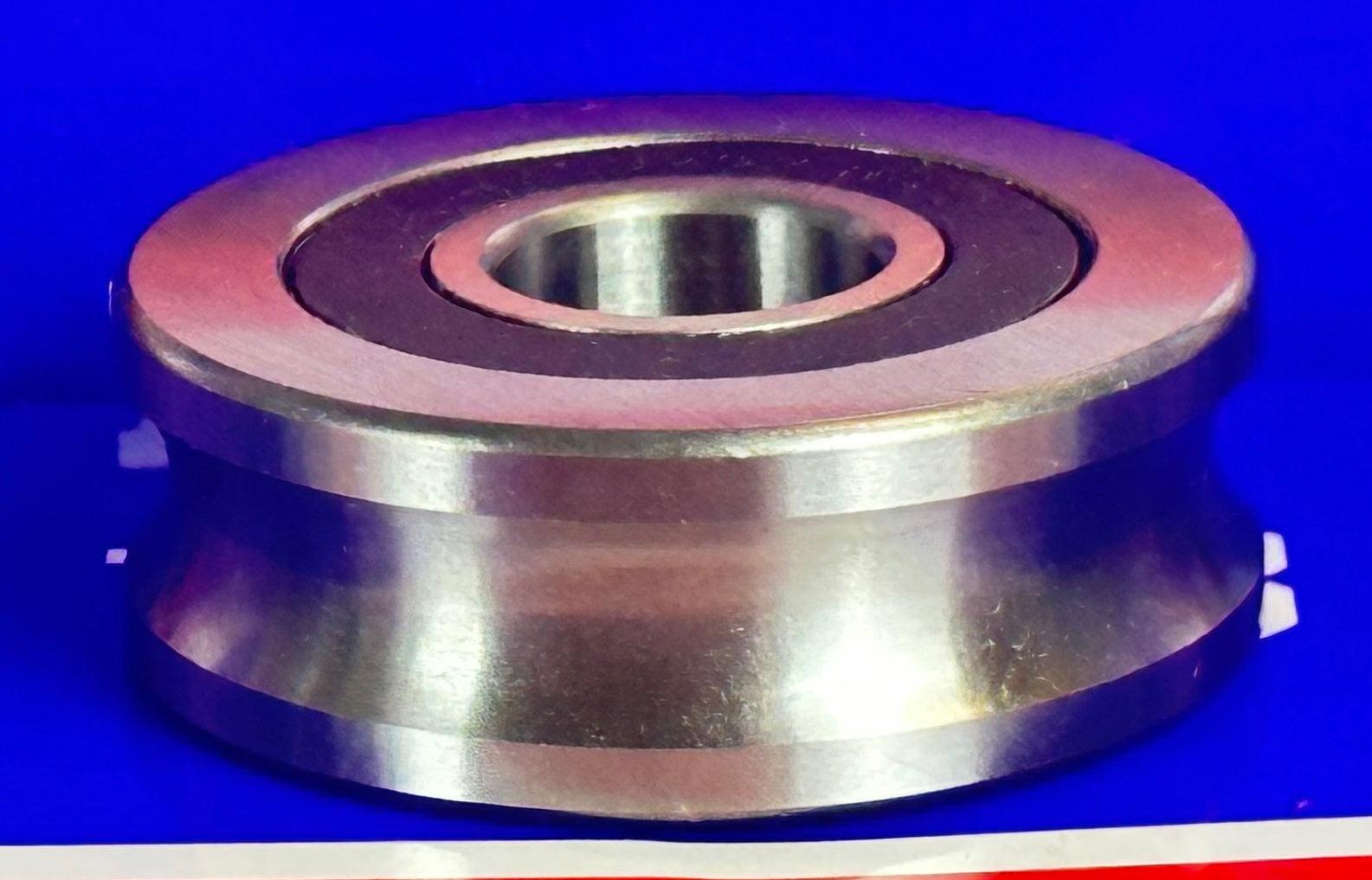 LFR5202-12NPP 15mm ID x 45mm U Groove Track Roller Bearing Track - VXB Ball Bearings