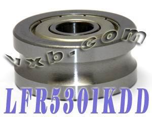 LFR5301KDD 12x42x19 U Groove Track Roller Bearing Track Bearings - VXB Ball Bearings