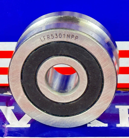 LFR5301NPP Bearing U Groove Track Roller 12mm Bore Track Bearings - VXB Ball Bearings