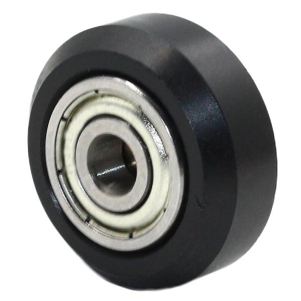 Linear Motion Guide Way 5x15.4x9mm Track Roller Bearing POM Tire - VXB Ball Bearings