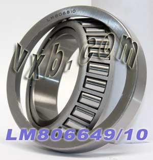LM806649/LM806610 Taper Bearings 2.125x3.5x0.75 inch - VXB Ball Bearings