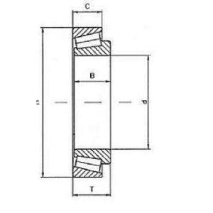 LM813049/LM813010 Tapered Roller Bearing 70x110x26 - VXB Ball Bearings