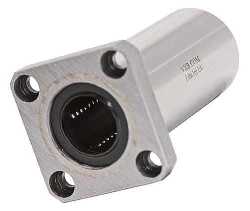LMEK30LUU 30mm Long Square Flanged Bushing Linear Motion - VXB Ball Bearings