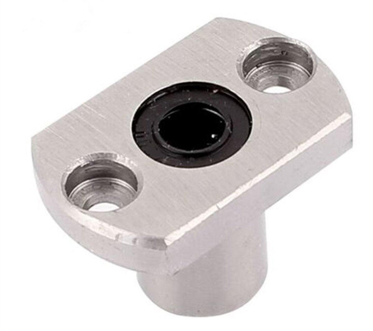 LMH6UU 6mm Flanged Ball Bushing CNC Linear Motion 6x12x19mm - VXB Ball Bearings