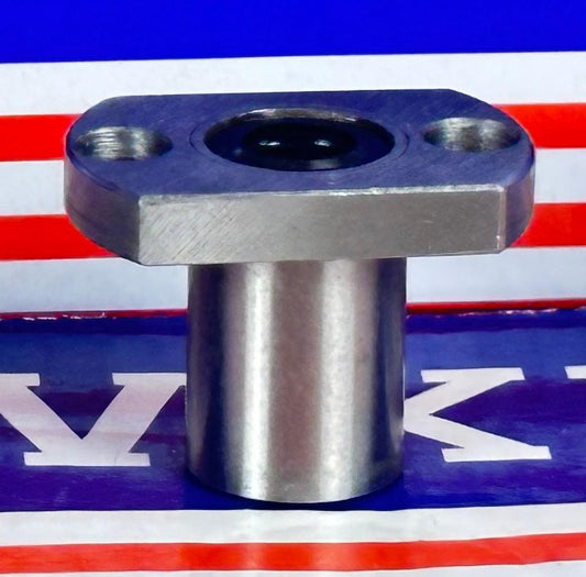 LMH8UU 8mm Flanged Ball Bushing CNC Linear Motion 8x15x24mm - VXB Ball Bearings