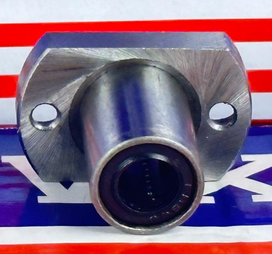 LMH8UU 8mm Flanged Ball Bushing CNC Linear Motion 8x15x24mm - VXB Ball Bearings
