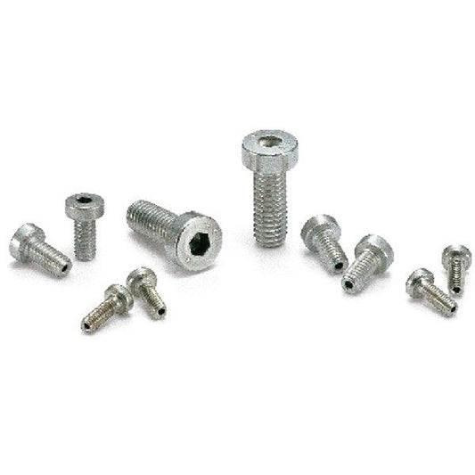 Lot of 5 SVLS-M10-16 NBK Socket Head Cap Vacuum Vented Screws with Ventilation Hole with Low Profile M10 length 16mm Made in Japan - VXB Ball Bearings