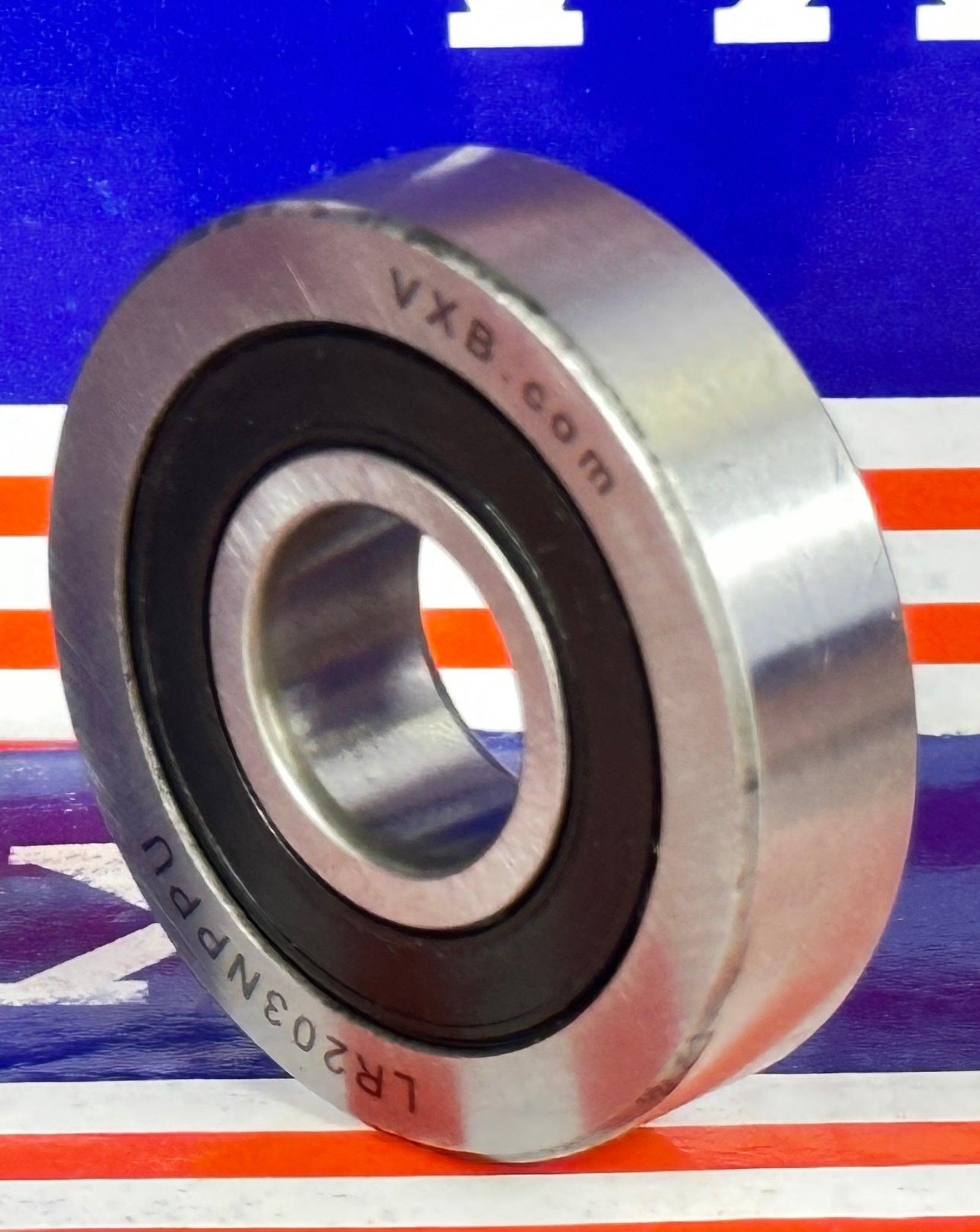 LR203NPPU Track Roller Single Row Bearing 17x47x12 Sealed Track Bearings - VXB Ball Bearings