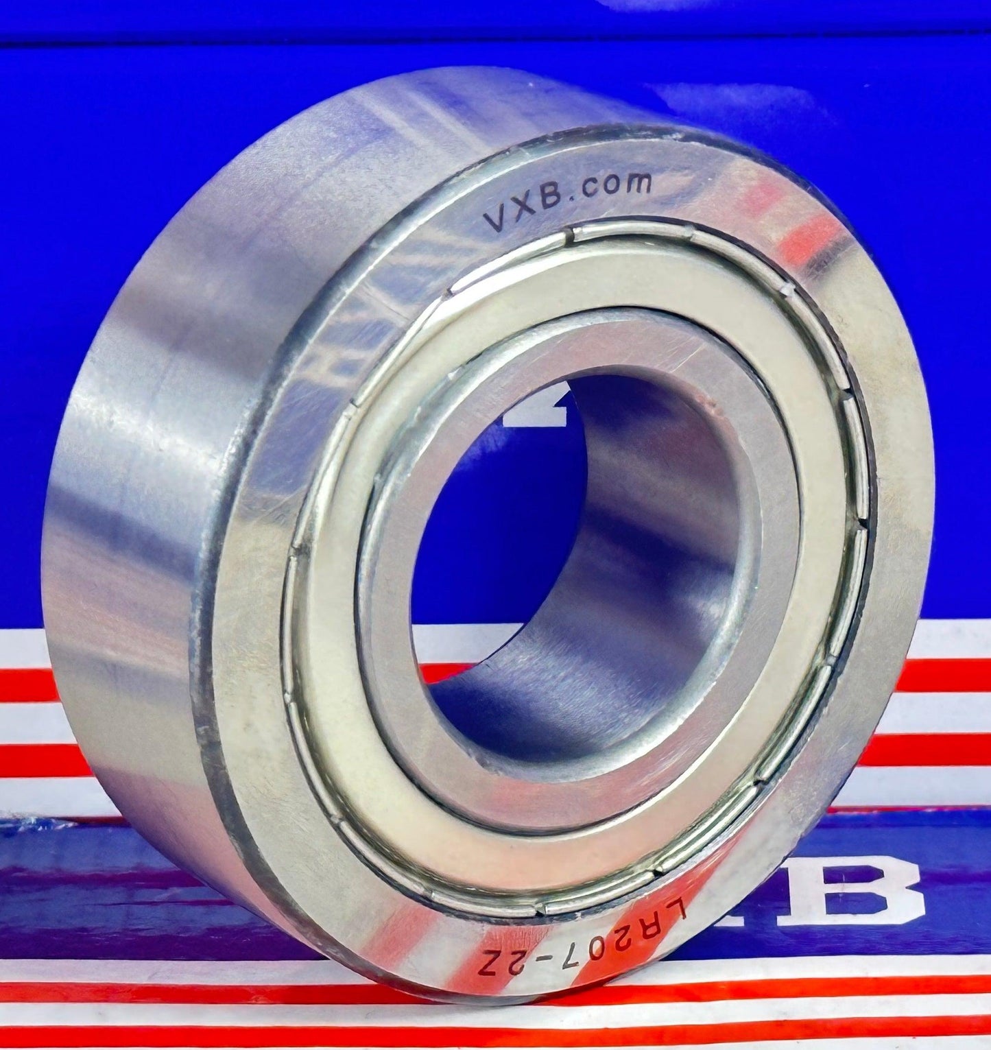 LR207ZZ Track Roller Single Row Bearing 35x80x27mm Shield Track Bearings - VXB Ball Bearings