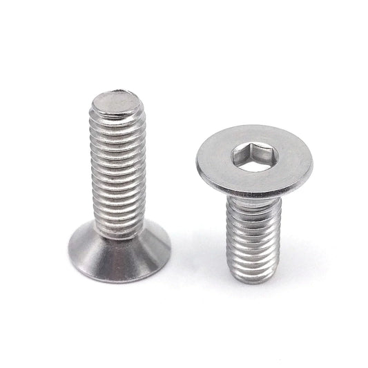 M4 12mm Long Low Profile Stainless Steel Hexagon Screw - VXB Ball Bearings