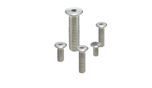 M6 10mm Long Low Profile Stainless Steel Hexagon Screw - VXB Ball Bearings