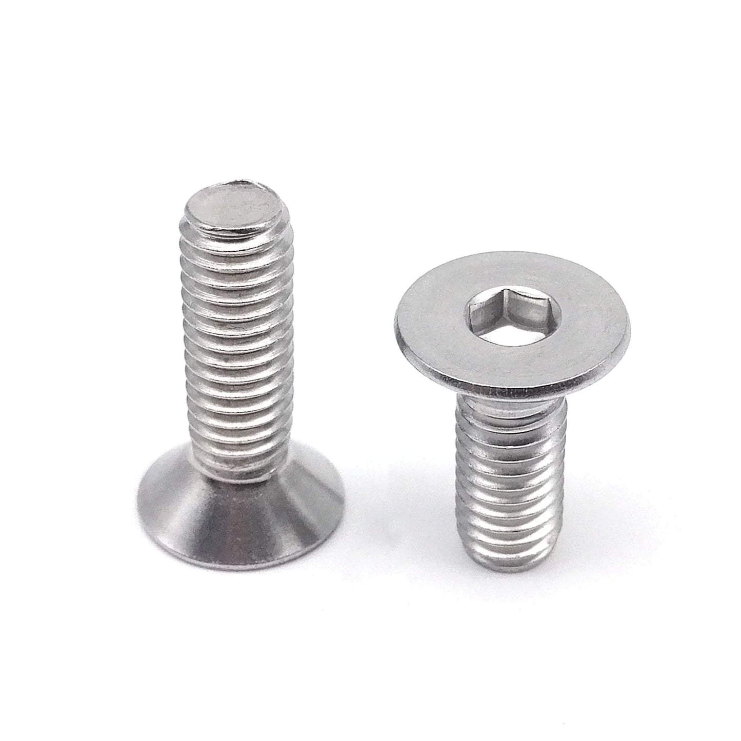 M6 16mm Long Low Profile Stainless Steel Hexagon Screw - VXB Ball Bearings