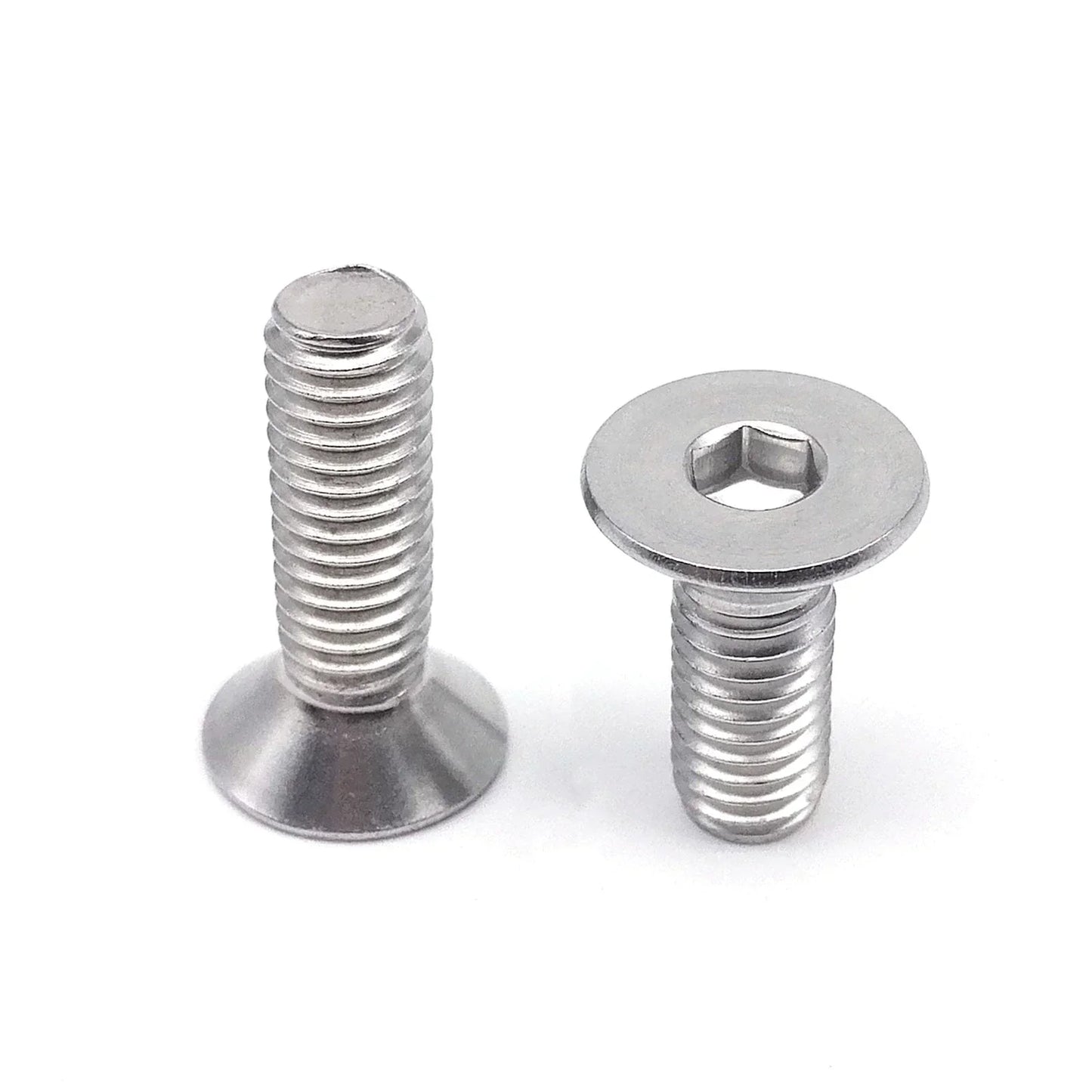 M6 25mm Long Low Profile Stainless Steel Hexagon Screw - VXB Ball Bearings