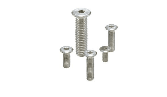 M8 25mm Long Low Profile Stainless Steel Hexagon Screw - VXB Ball Bearings