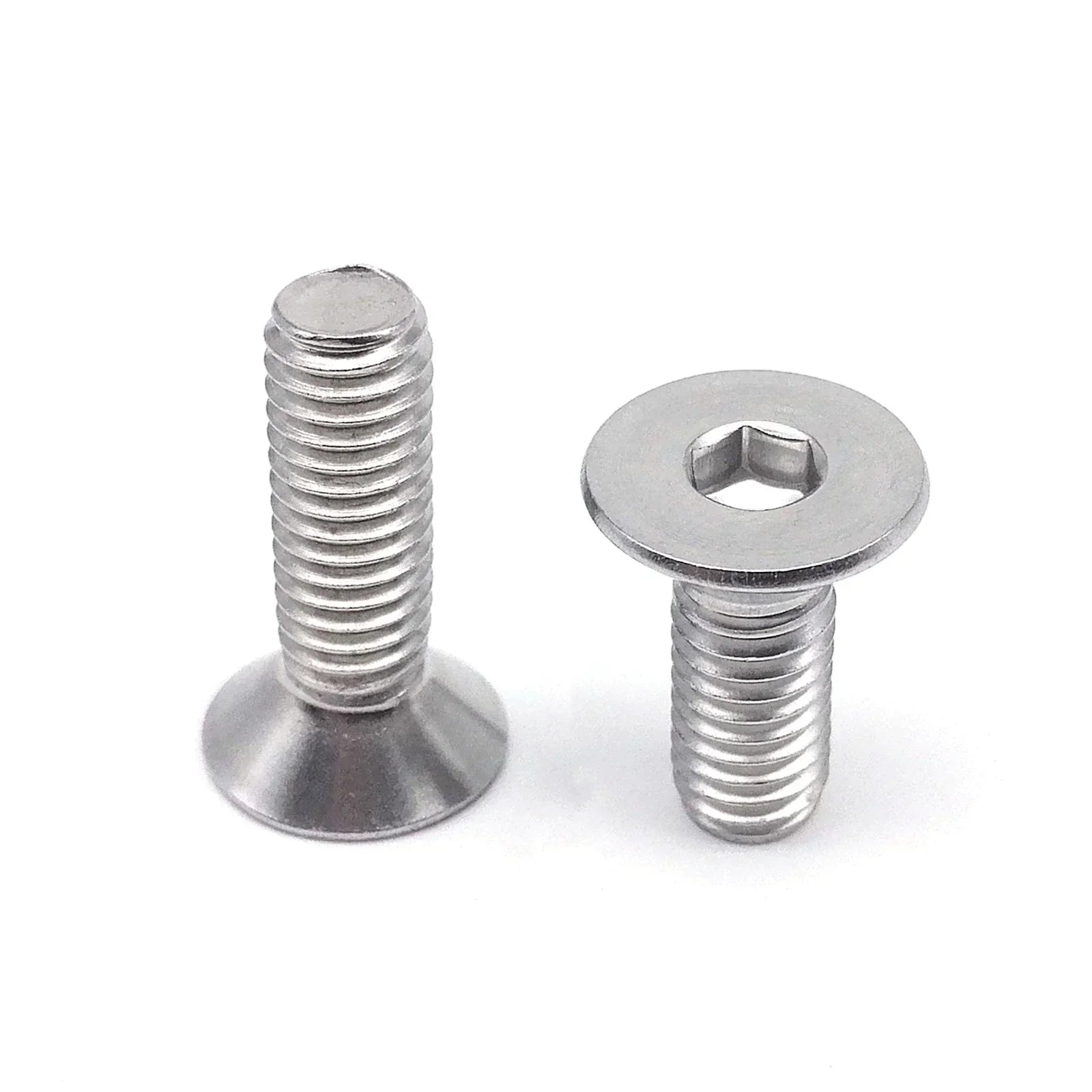 M8 35mm Long Low Profile Stainless Steel Hexagon Screw - VXB Ball Bearings
