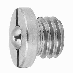 M8 7mm Stainless Steel Threaded Flanged Ball Spring Plunger - VXB Ball Bearings