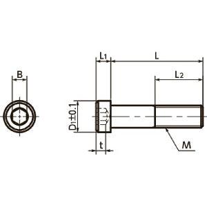 Made in Japan SLHS-M8-30-SD NBK Socket Head Cap Screws with Low & Small Head. Pack of 10 - VXB Ball Bearings