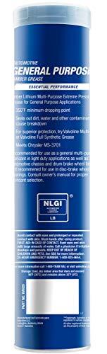 Multipurpose Grease 14.1 OZ Cartridge Valvoline Amber - VXB Ball Bearings