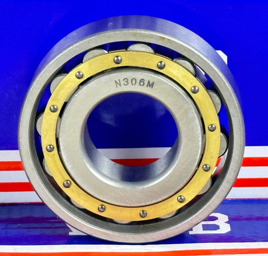 N306M Cylindrical Roller Bearing 30x72x19 Cylindrical Bearings - VXB Ball Bearings